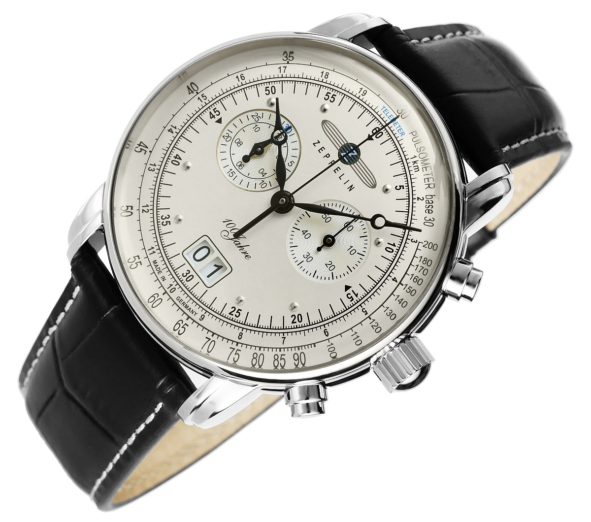 Zegarek Męski ZEPPELIN 100 Yahre 7690-1 + BOX – zdjęcie 5