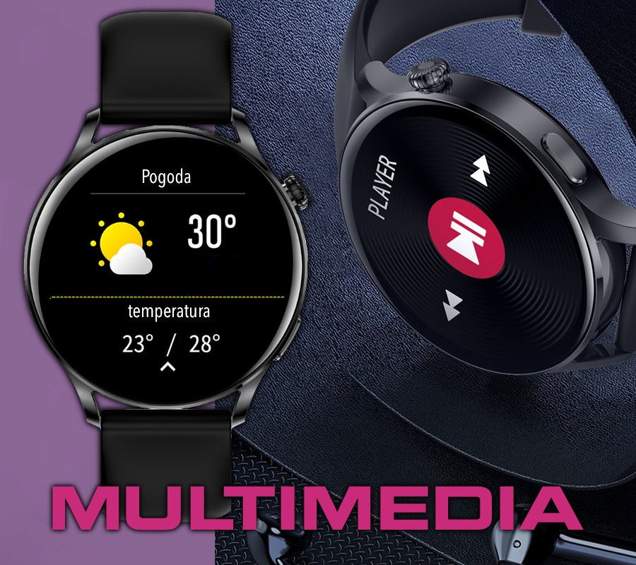 Smartwatch Damski RUBICON RNCE81 Rose Gold SMARUB131 – zdjęcie 11