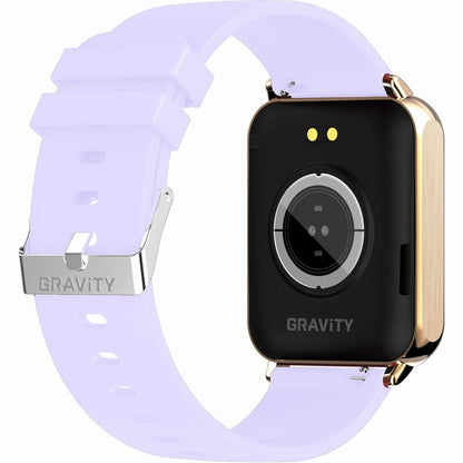 Smartwatch Gravity Różowe Złoto Fioletowy 2 Paski GT17-3 – zdjęcie 11