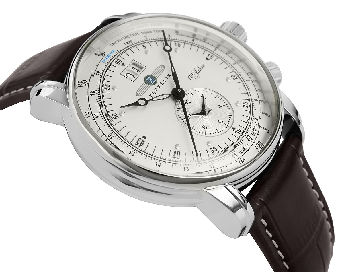 Zegarek Męski ZEPPELIN 100 Yahre 7640-1 + BOX – zdjęcie 4