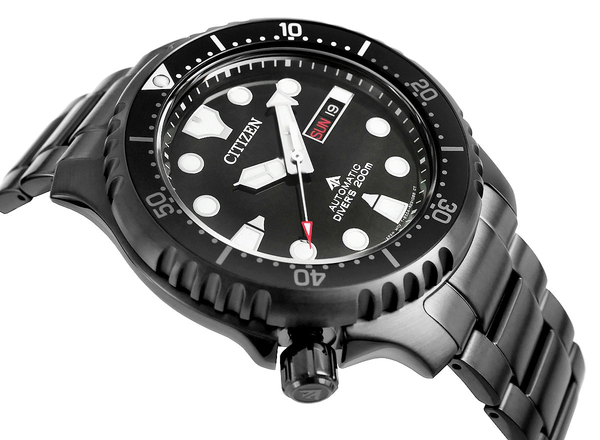 Zegarek Męski CITIZEN Promaster Mechanical Diver NY0145-86E + BOX – zdjęcie 4
