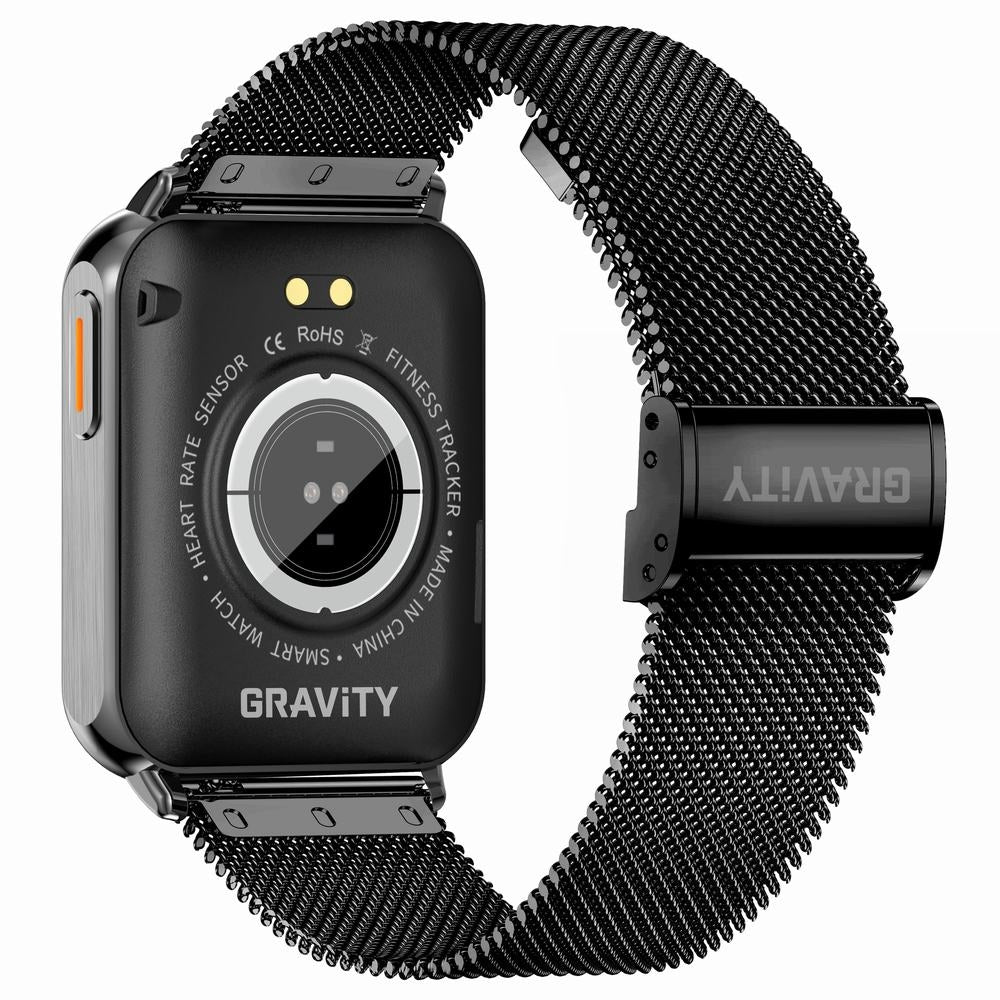 Smartwatch Gravity Czerwono Czarny 2 Paski GT17-10 – zdjęcie 11