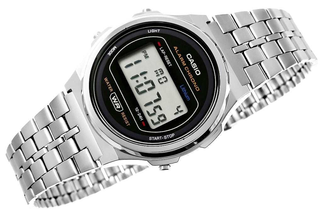 Zegarek Damski CASIO A171WE-1AEF + BOX – zdjęcie 2