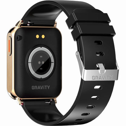 Smartwatch Gravity Różowe Złoto Czarny 2 Paski GT17-5 – zdjęcie 11