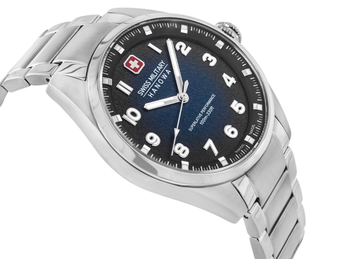 Zegarek Męski SWISS MILITARY HANOWA Greyhound SMWGG0001504 + BOX – zdjęcie 4