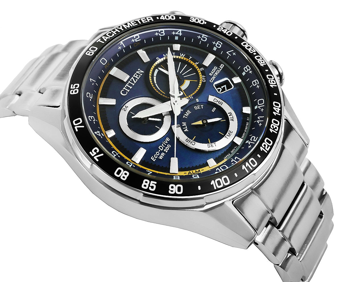 Zegarek Męski CITIZEN Eco-Drive Radio-Controlled CB5914-89L + BOX – zdjęcie 4