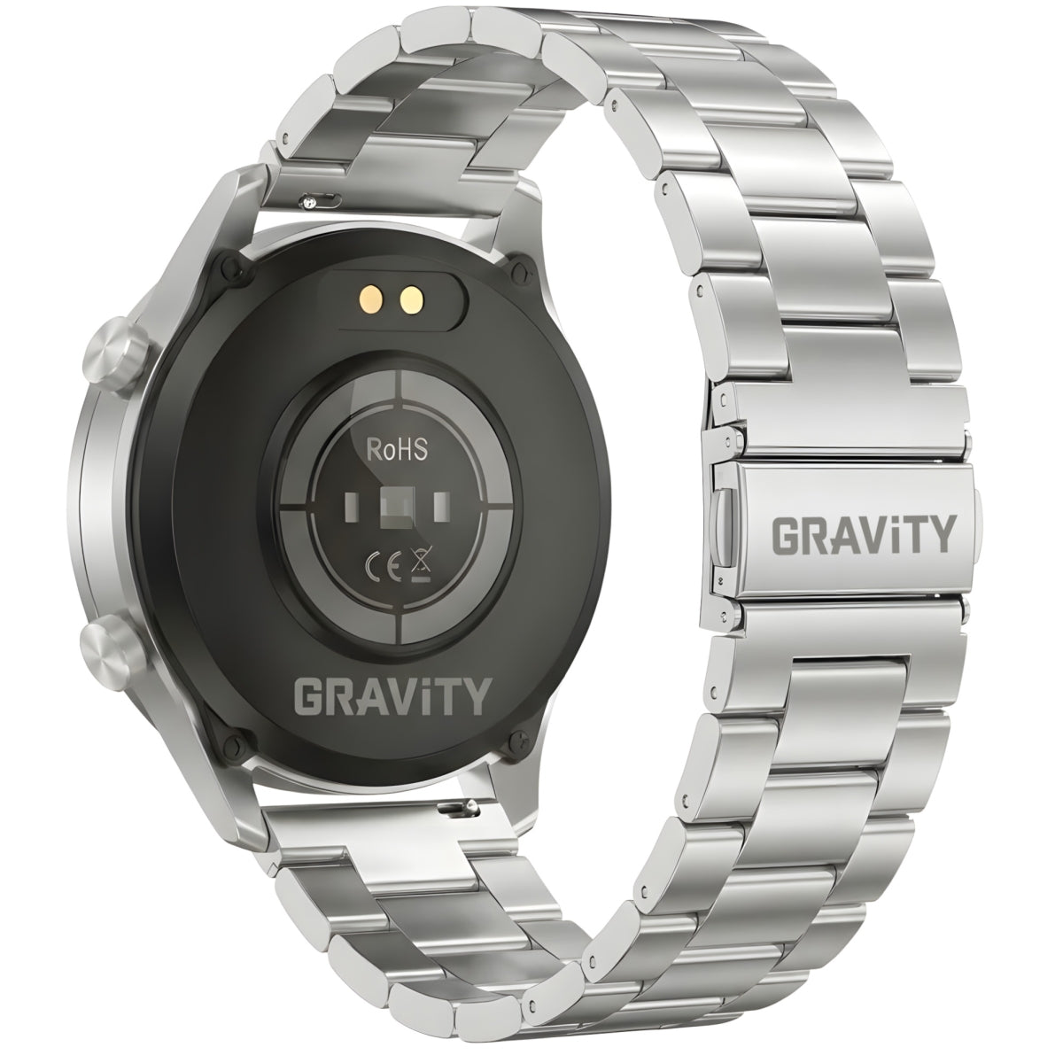 Smartwatch Gravity Srebrny Bransoleta + Pasek GT10-6 – zdjęcie 14