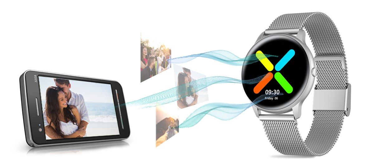 Damski SMARTWATCH G. Rossi SW015-3 Srebrny – zdjęcie 12