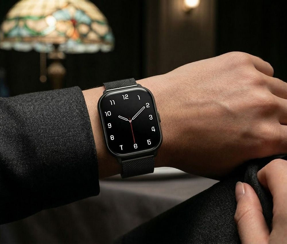 Smartwatch Gravity Czarny Pasek + Bransoleta GT43-5 – zdjęcie 12