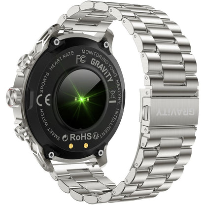 Smartwatch Gravity Srebrny Pasek + Bransoleta GT41-3 – zdjęcie 12