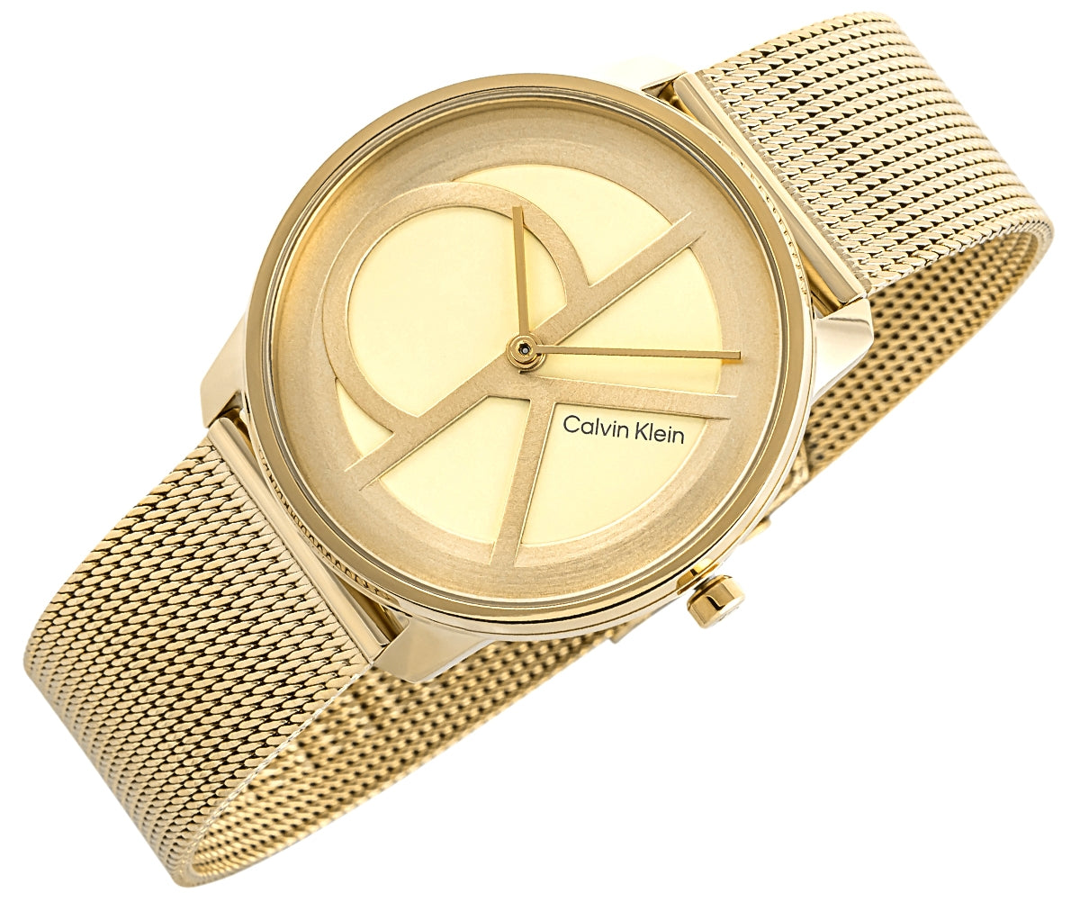 Zegarek Damski CALVIN KLEIN Iconic Mesh 25200034 + BOX – zdjęcie 5