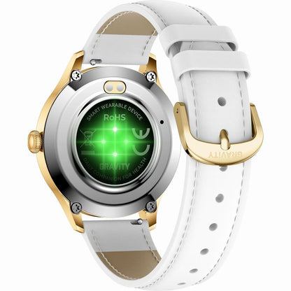 Smartwatch Gravity Biało Złoty 2 Paski GT25-2 PRO – zdjęcie 10