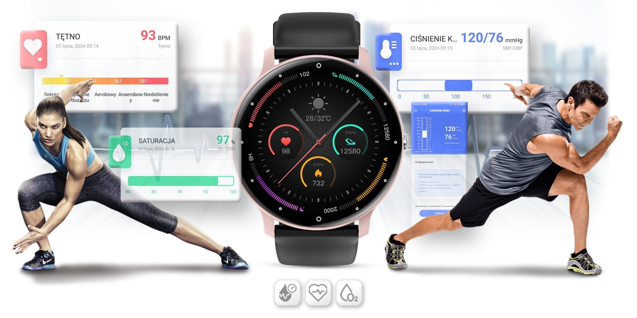Smartwatch Gravity GT1-5 PRO – zdjęcie 12