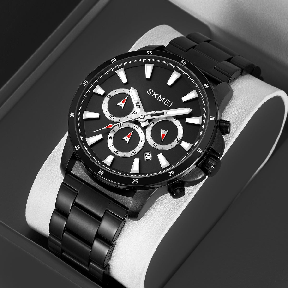 Zegarek Męski Skmei 2295BK + BOX – zdjęcie 5