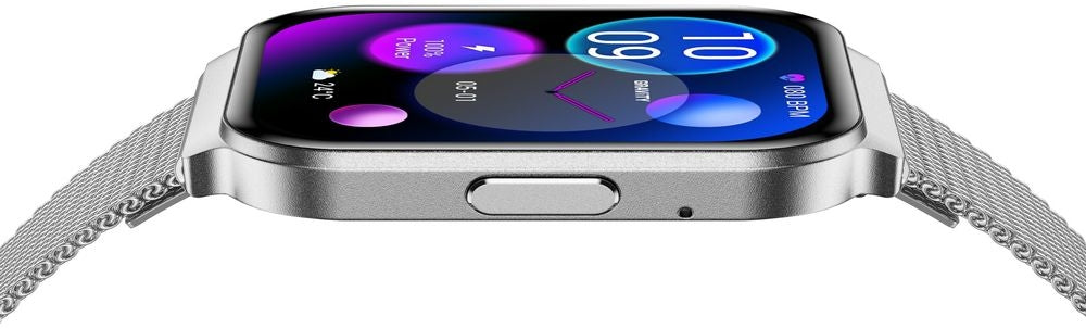 Smartwatch Gravity Srebrny Pasek + Bransoleta GT44-4 – zdjęcie 12