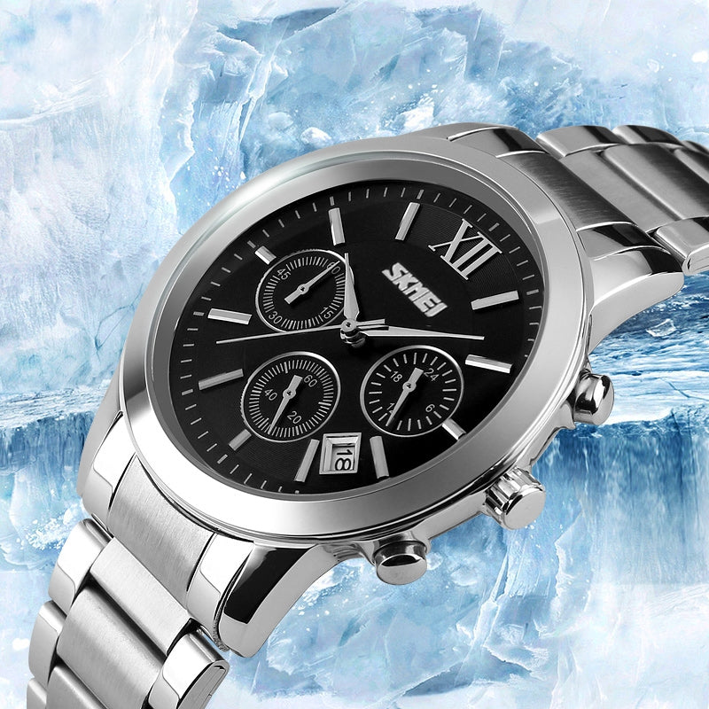 Zegarek Męski Skmei 9097BK + BOX – zdjęcie 5