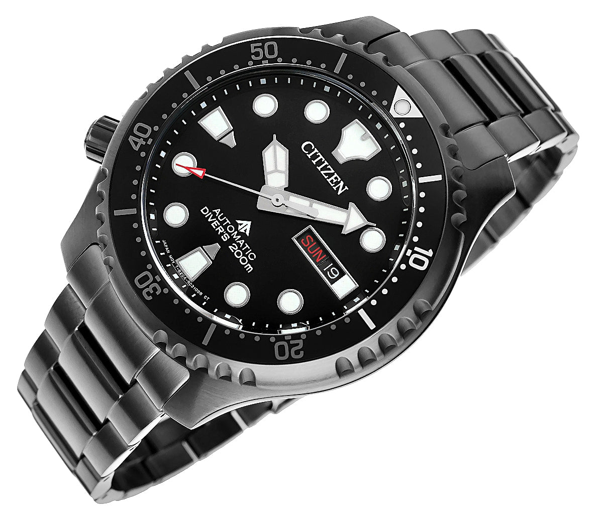 Zegarek Męski CITIZEN Promaster Mechanical Diver NY0145-86E + BOX – zdjęcie 5