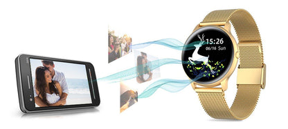 Damski SMARTWATCH G.Rossi SW015-5 Złoty – zdjęcie 12