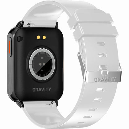 Smartwatch Gravity Biało Czarny 2 Paski GT17-8 – zdjęcie 12