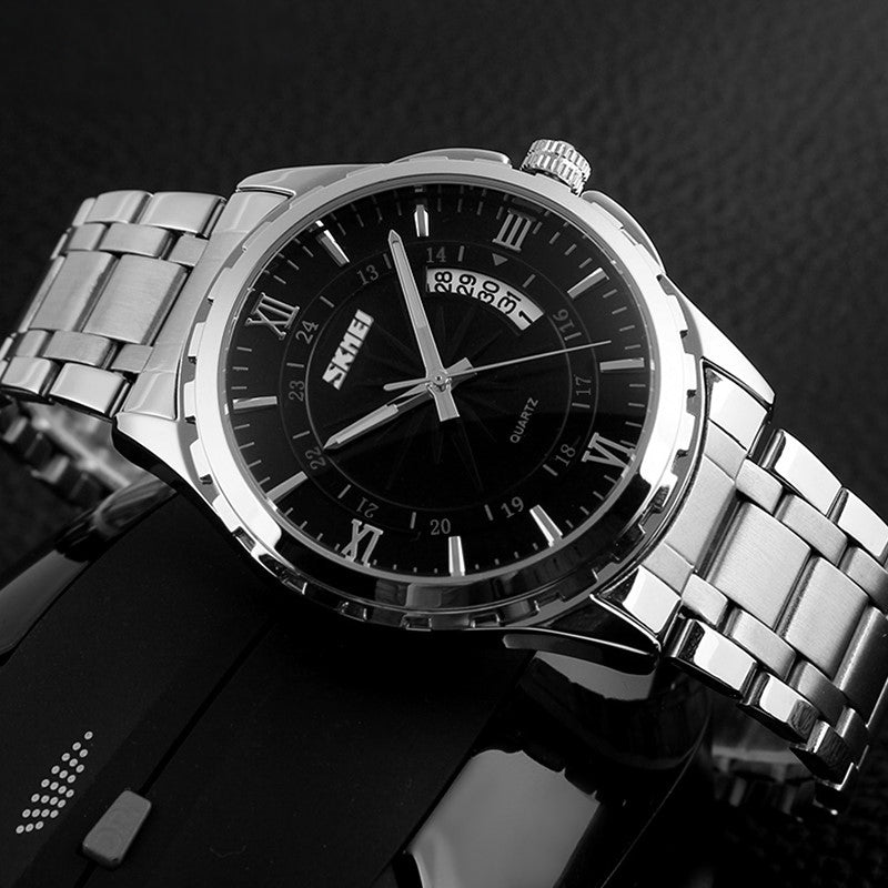 Zegarek Męski Skmei 9069SIBK + BOX – zdjęcie 5