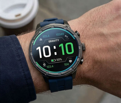 Smartwatch Gravity Czarny Pasek + Bransoleta GT41-2 – zdjęcie 12