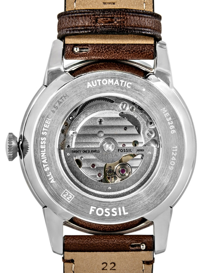 Zegarek Męski FOSSIL Townsman Automatic ME3266 + BOX – zdjęcie 5