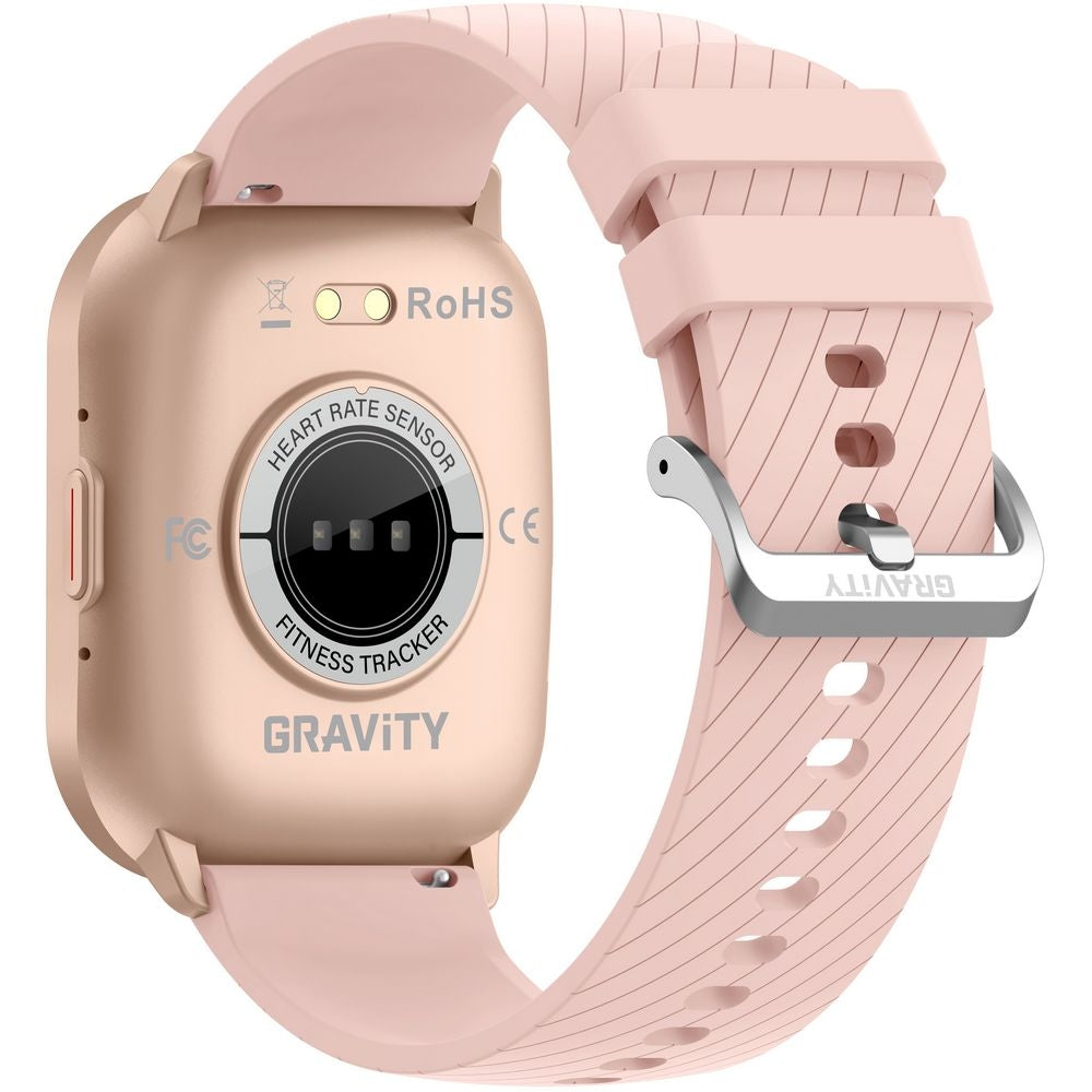 Smartwatch Gravity Różowy Pasek + Bransoleta GT43-1 – zdjęcie 11