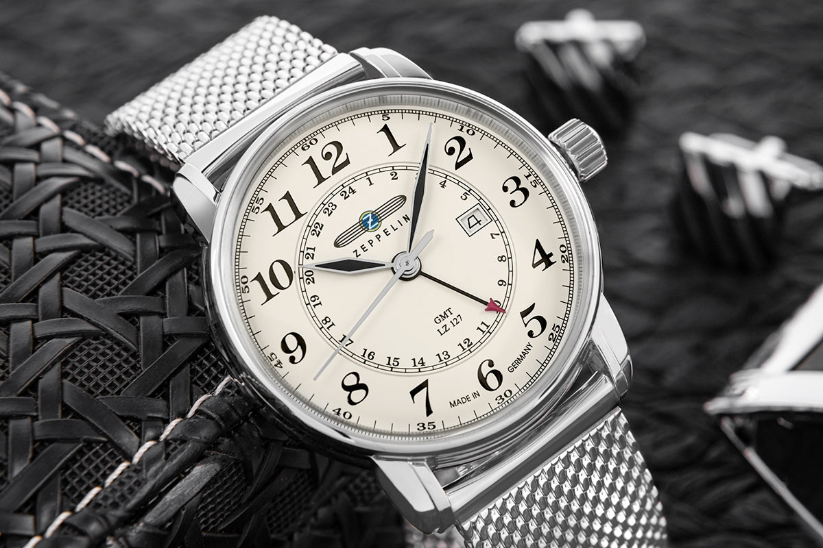 Zegarek Męski ZEPPELIN LZ127 Graf Zeppelin GMT 7642M-5 + BOX – zdjęcie 7