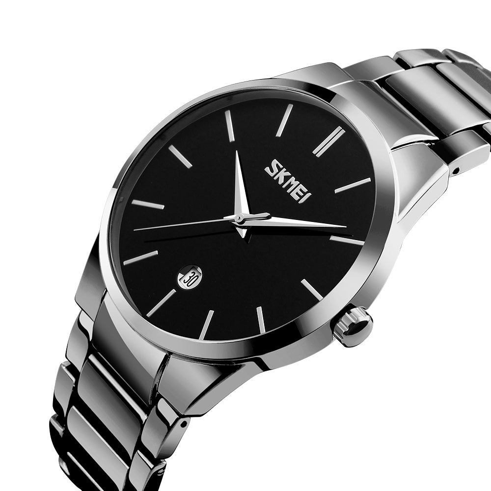 Zegarek Męski Skmei 9140SIBK + BOX – zdjęcie 4