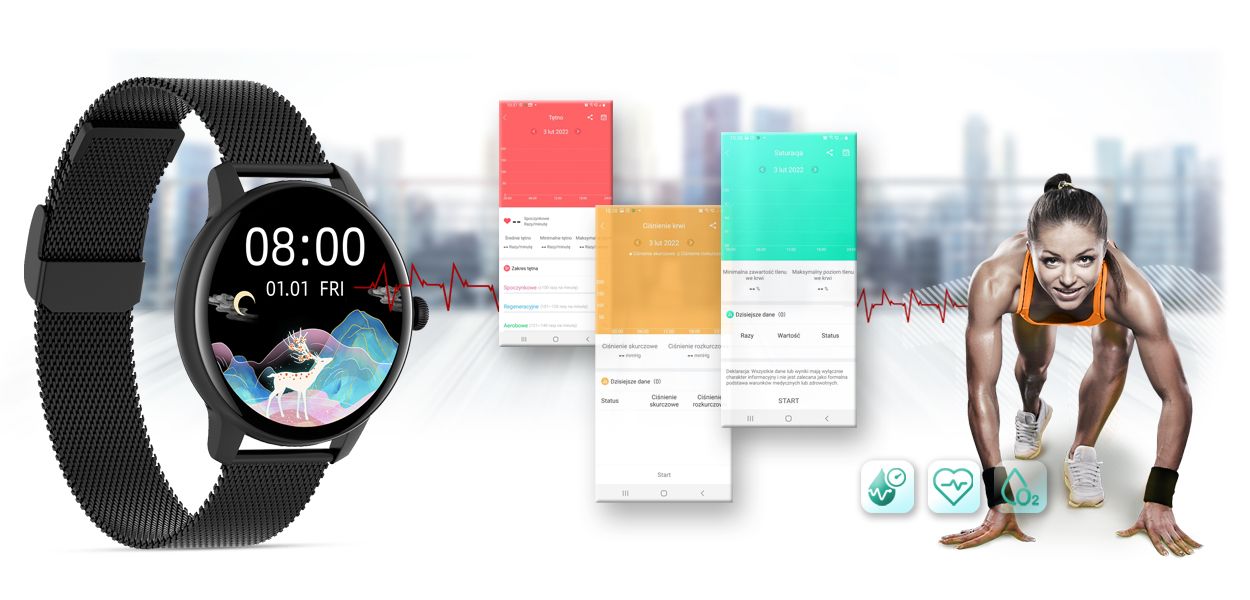 Zegarek SMARTWATCH G.ROSSI SW020-2 – zdjęcie 12