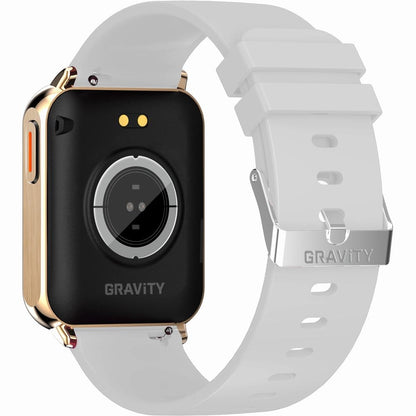 Smartwatch Gravity Różowe Złoto Szary 2 Paski GT17-4 – zdjęcie 12