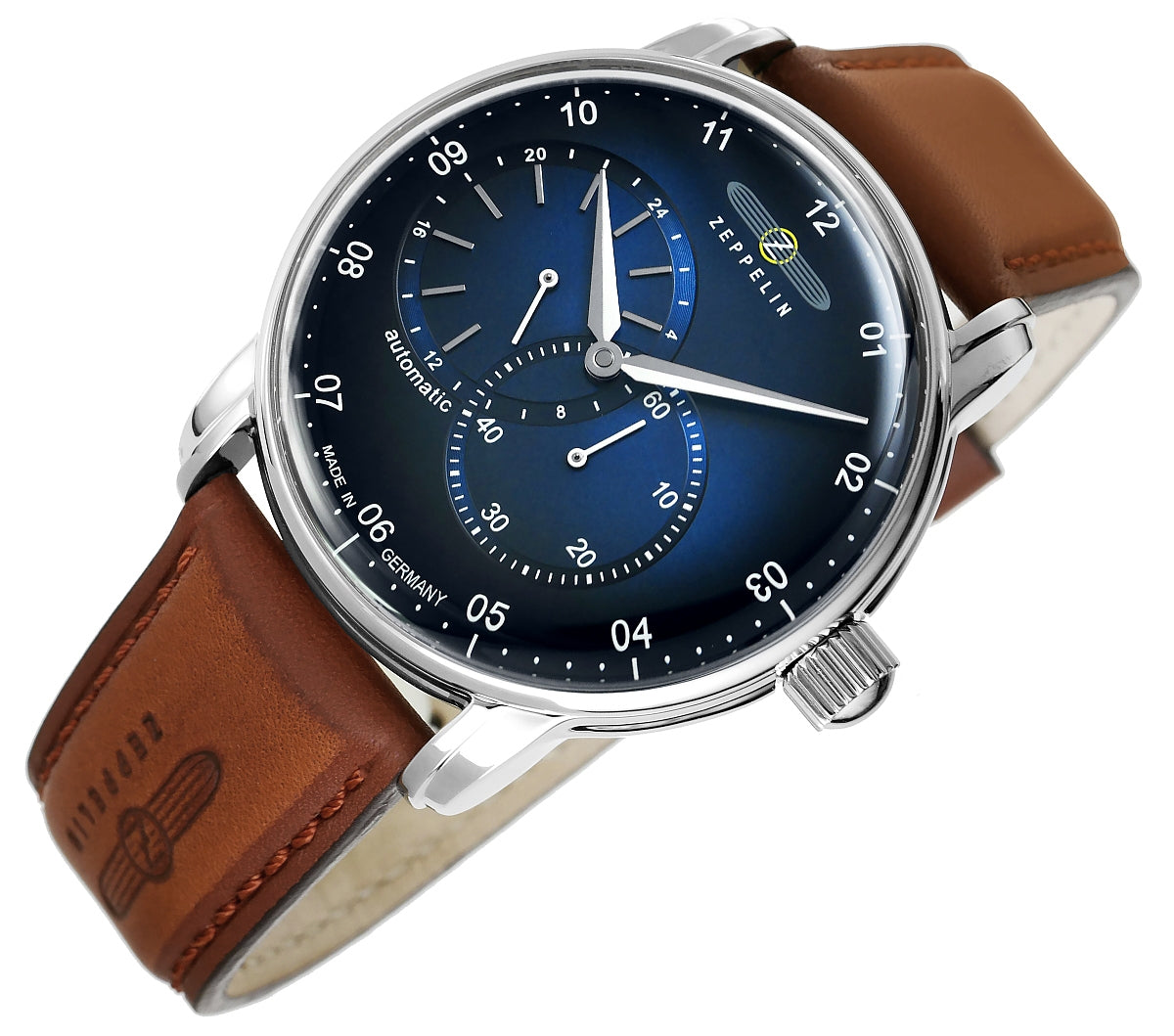Zegarek Męski ZEPPELIN New Captain's Line Automatic 8662-3 + BOX – zdjęcie 5