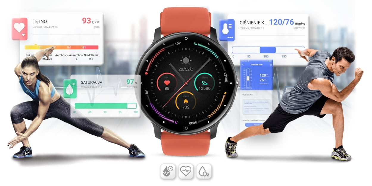 Smartwatch Gravity GT1-3 PRO – zdjęcie 12