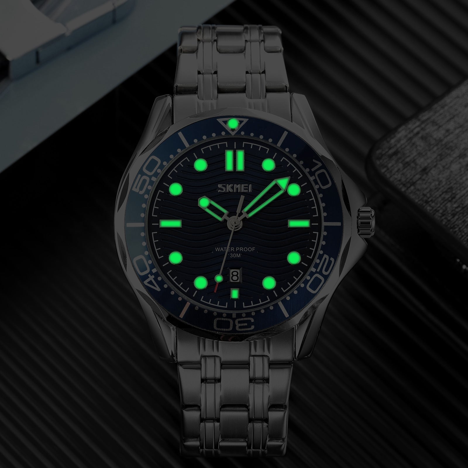 Zegarek Męski Skmei 9276SISIBU + BOX – zdjęcie 5