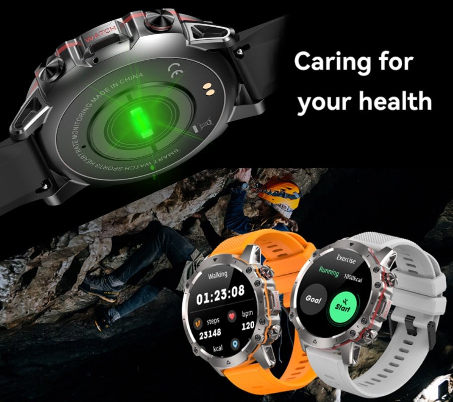 Smartwatch Męski Rubicon RNCF18-1 BLACK Bransoleta + Pasek – zdjęcie 12