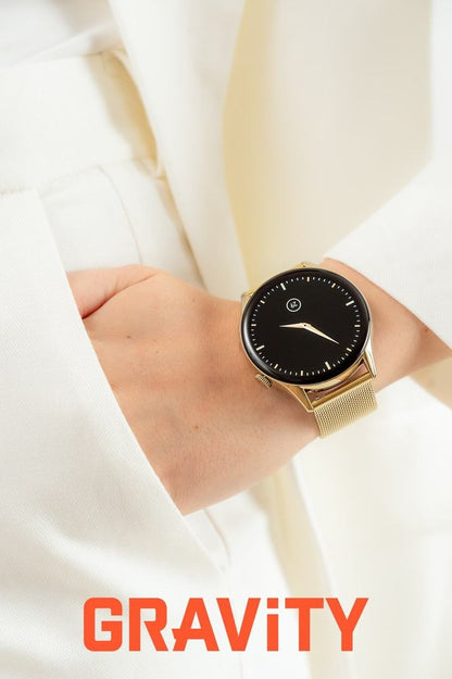 Smartwatch Gravity Złoty Pasek + Bransoleta GT11-3 – zdjęcie 4