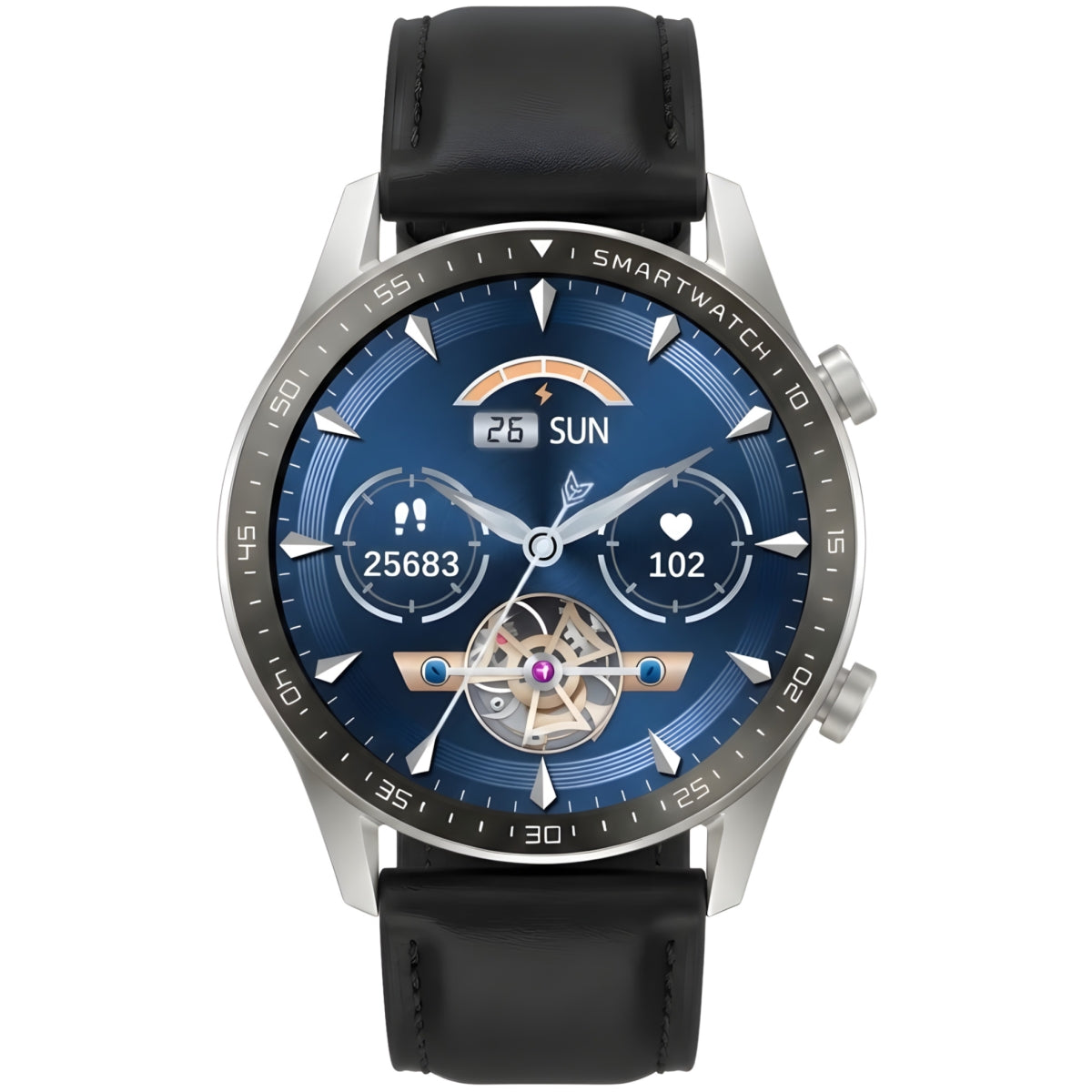 Smartwatch Gravity Srebrny 2 Paski GT10-7 – zdjęcie 11
