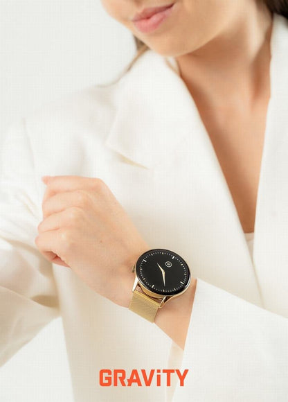 Smartwatch Gravity Złoty Pasek + Bransoleta GT11-3 – zdjęcie 5