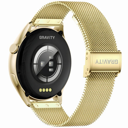 Smartwatch Gravity Złoty Pasek + Bransoleta GT11-3 – zdjęcie 11