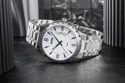 Zegarek Męski Skmei 9069SIBU + BOX – zdjęcie 6