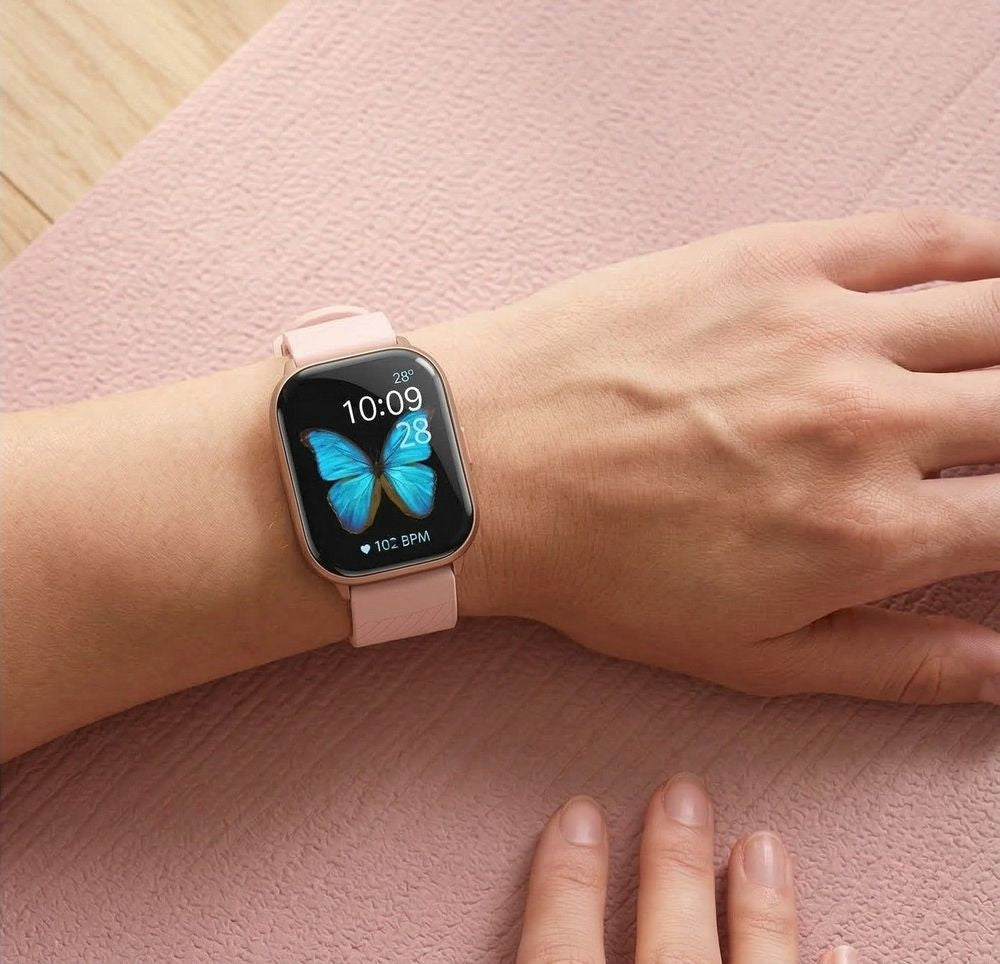 Smartwatch Gravity Różowy Pasek + Bransoleta GT43-1 – zdjęcie 12