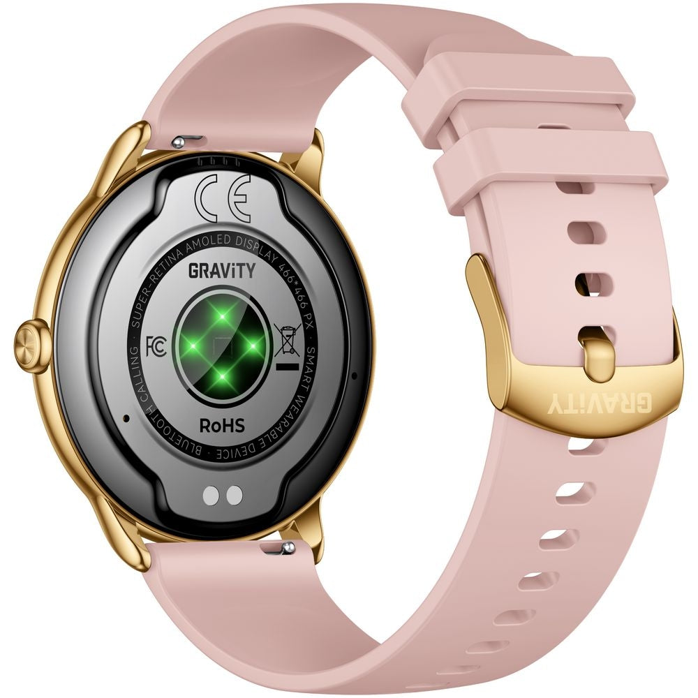 Smartwatch Gravity Złoty Pasek + Bransoleta GT31-1 – zdjęcie 13