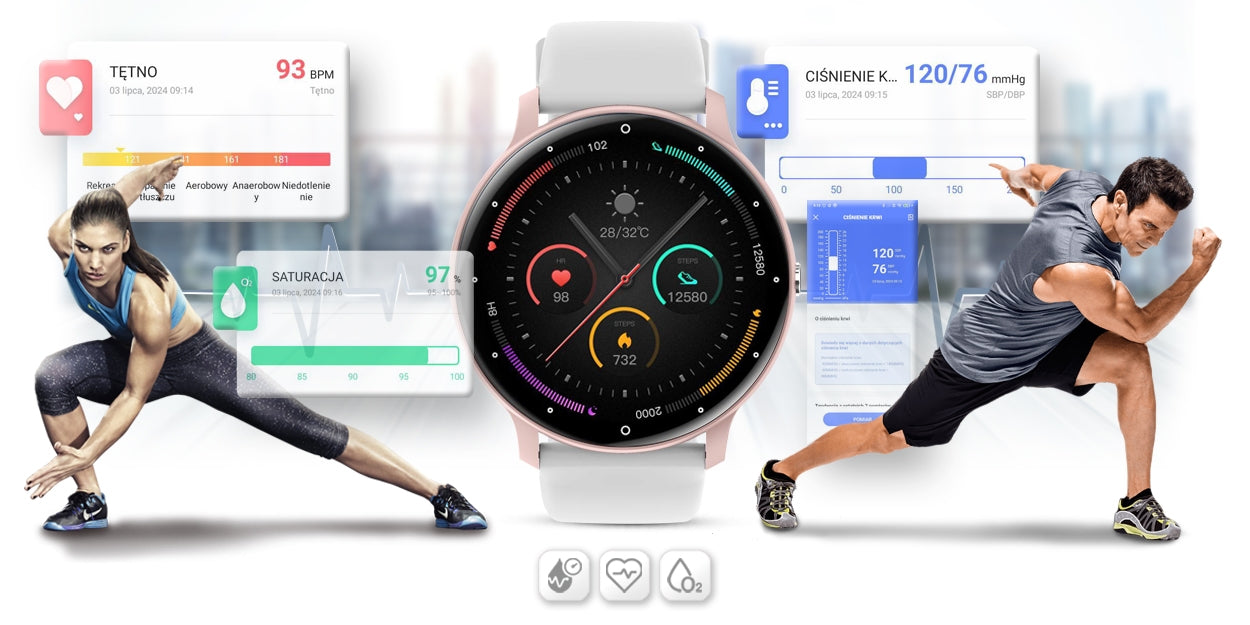 Smartwatch Gravity GT1-6 PRO – zdjęcie 13
