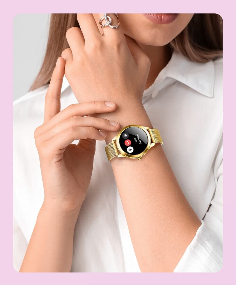 Smartwatch Gravity Różowo Złoty 2 Paski GT25-1 PRO – zdjęcie 13