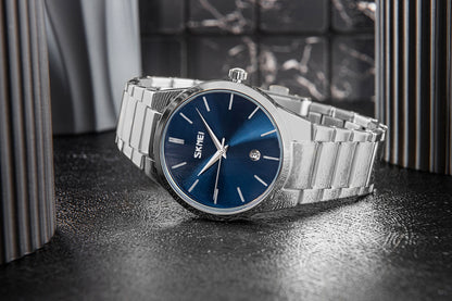 Zegarek Męski Skmei 9140SIBU + BOX – zdjęcie 5