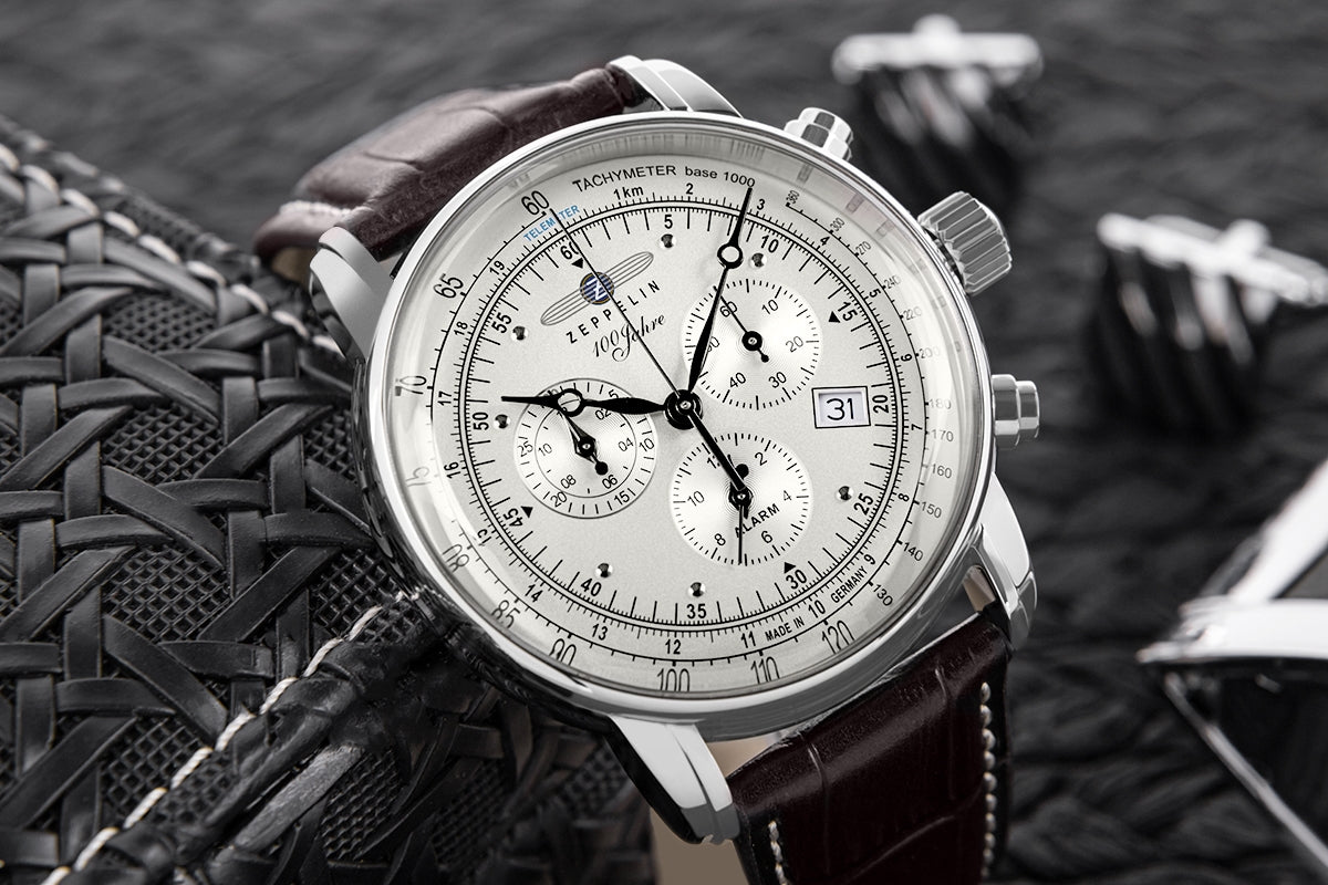 Zegarek Męski ZEPPELIN 100 Yahre 7680-1 + BOX – zdjęcie 7