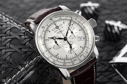 Zegarek Męski ZEPPELIN 100 Yahre 7680-1 + BOX – zdjęcie 7