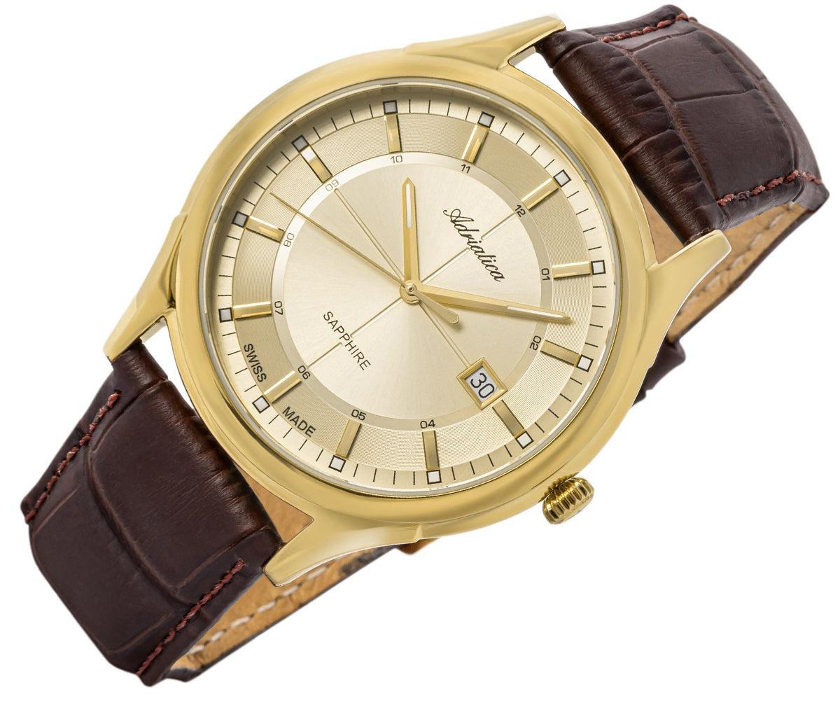 Zegarek Męski ADRIATICA Premiere A2804.1211Q + BOX – zdjęcie 4