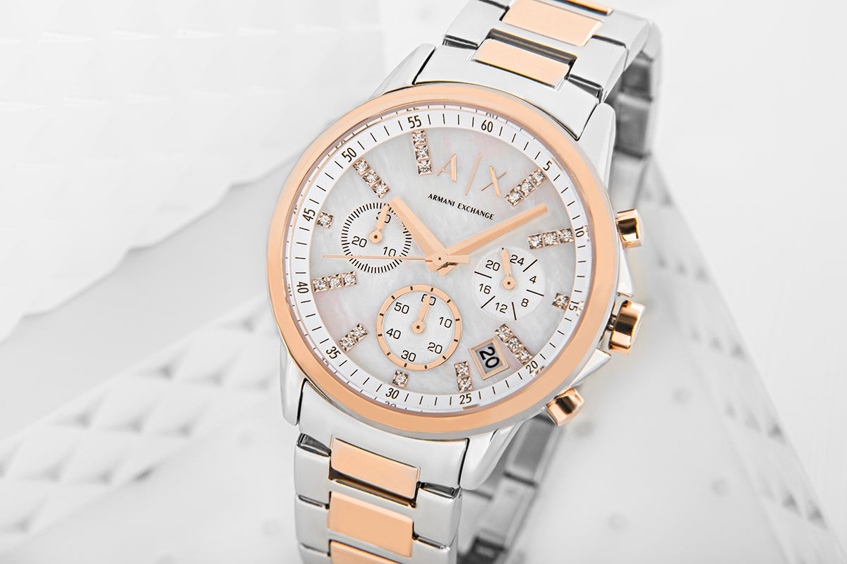 Zegarek Damski ARMANI EXCHANGE Banks Chronograph AX4331 + BOX – zdjęcie 4