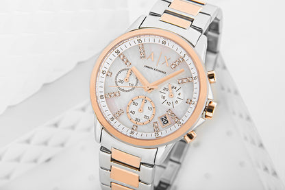 Zegarek Damski ARMANI EXCHANGE Banks Chronograph AX4331 + BOX – zdjęcie 4